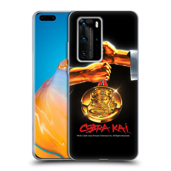 Cobra Kai Graphics Gold Medal Soft Gel Case for Huawei P40 Pro / P40 Pro Plus 5G