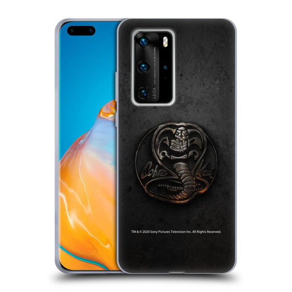 Cobra Kai Graphics Metal Logo Soft Gel Case for Huawei P40 Pro / P40 Pro Plus 5G