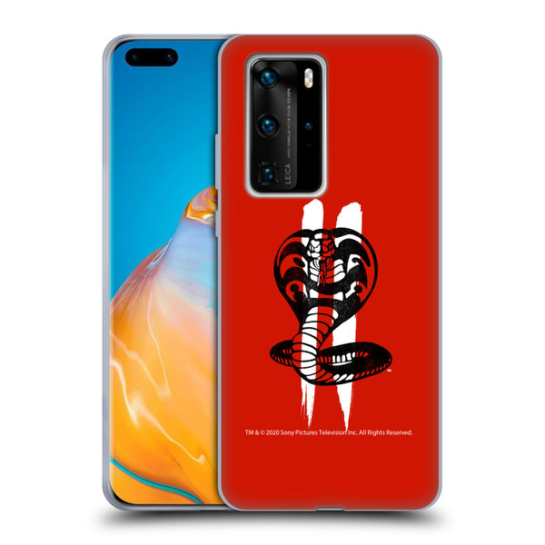 Cobra Kai Graphics Season 2 Logo Soft Gel Case for Huawei P40 Pro / P40 Pro Plus 5G