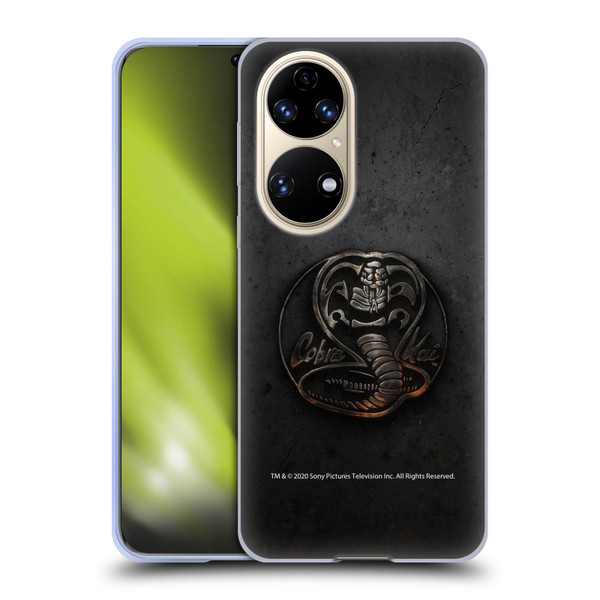 Cobra Kai Graphics Metal Logo Soft Gel Case for Huawei P50