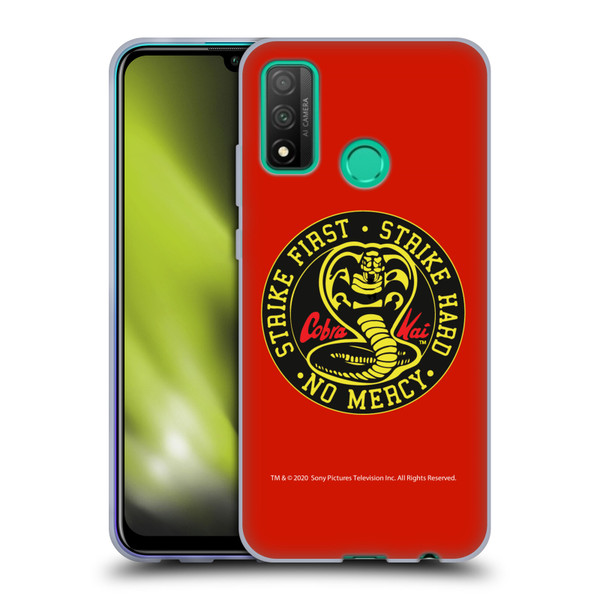 Cobra Kai Graphics Strike Logo Soft Gel Case for Huawei P Smart (2020)
