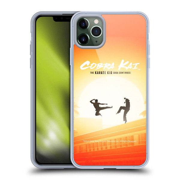 Cobra Kai Graphics Karate Kid Saga Soft Gel Case for Apple iPhone 11 Pro Max & MagSafe