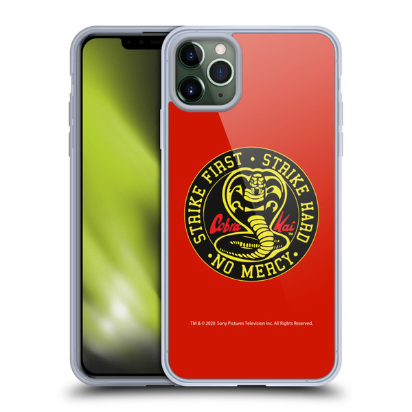 Cobra Kai Graphics Strike Logo Soft Gel Case for Apple iPhone 11 Pro Max