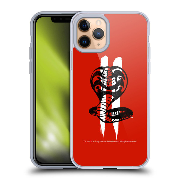 Cobra Kai Graphics Season 2 Logo Soft Gel Case for Apple iPhone 11 Pro & MagSafe