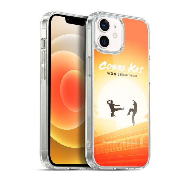 Cobra Kai Graphics Karate Kid Saga Soft Gel Case for Apple iPhone 12 / iPhone 12 Pro & MagSafe