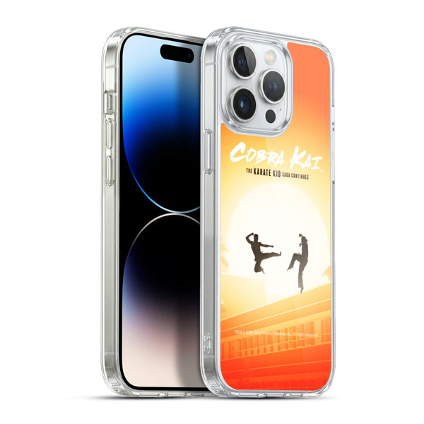 Cobra Kai Graphics Karate Kid Saga Soft Gel Case for Apple iPhone 13 Pro Max & MagSafe