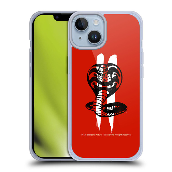 Cobra Kai Graphics Season 2 Logo Soft Gel Case for Apple iPhone 14