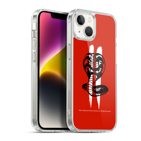Cobra Kai Graphics Season 2 Logo Soft Gel Case for Apple iPhone 14 Plus & MagSafe