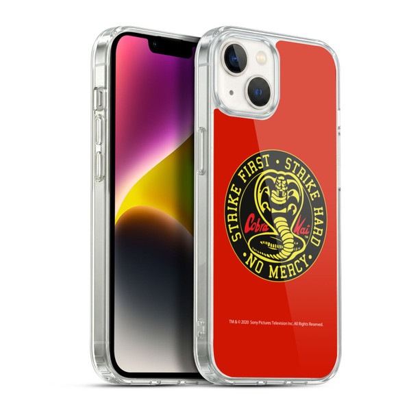 Cobra Kai Graphics Strike Logo Soft Gel Case for Apple iPhone 14 Plus & MagSafe