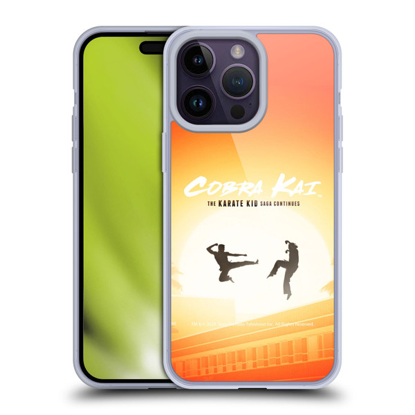 Cobra Kai Graphics Karate Kid Saga Soft Gel Case for Apple iPhone 14 Pro Max & MagSafe