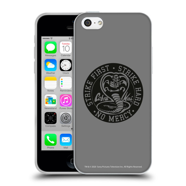 Cobra Kai Graphics Strike Logo 2 Soft Gel Case for Apple iPhone 5c