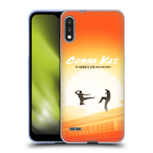 Cobra Kai Graphics Karate Kid Saga Soft Gel Case for LG K22