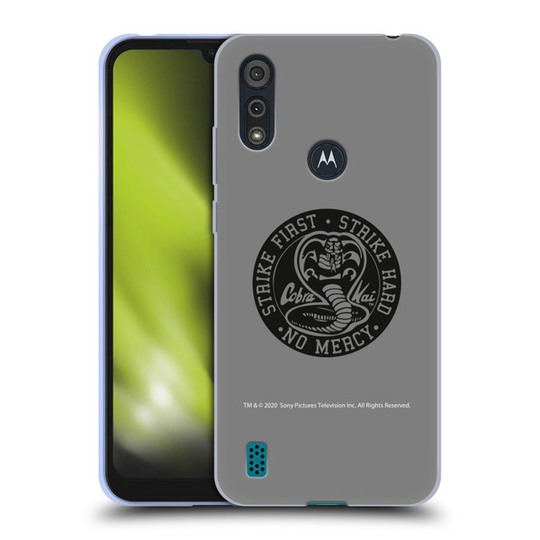 Cobra Kai Graphics Strike Logo 2 Soft Gel Case for Motorola Moto E6s (2020)