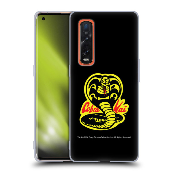 Cobra Kai Graphics Logo Soft Gel Case for OPPO Find X2 Pro 5G