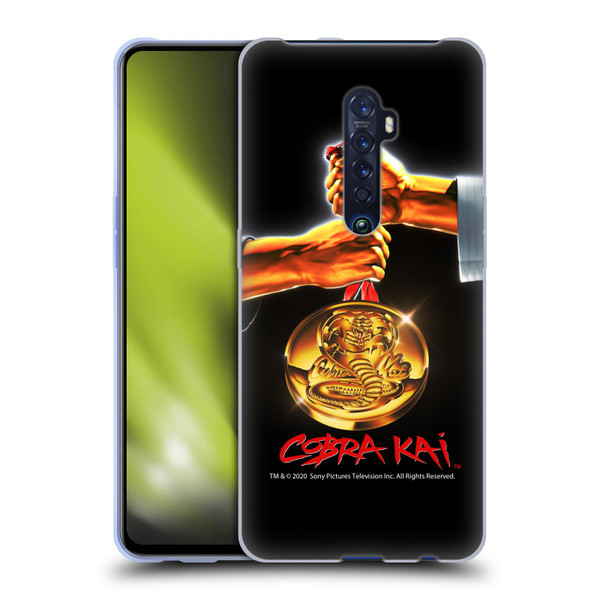 Cobra Kai Graphics Gold Medal Soft Gel Case for OPPO Reno 2