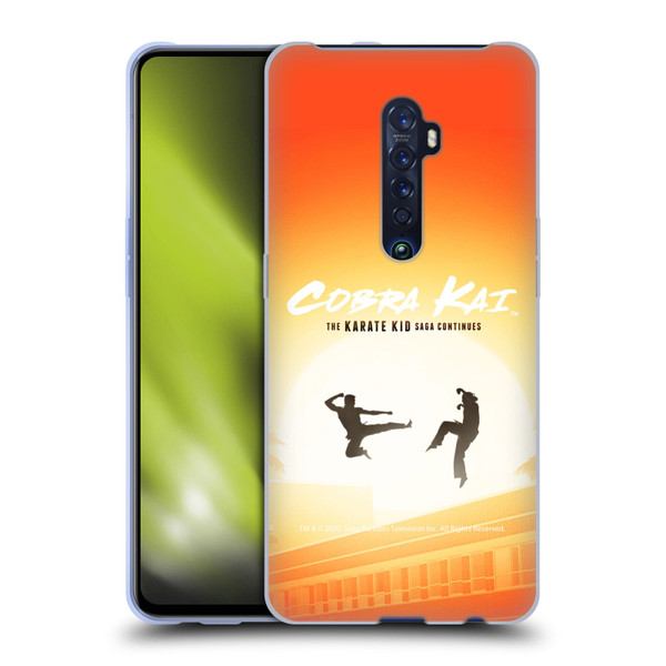 Cobra Kai Graphics Karate Kid Saga Soft Gel Case for OPPO Reno 2