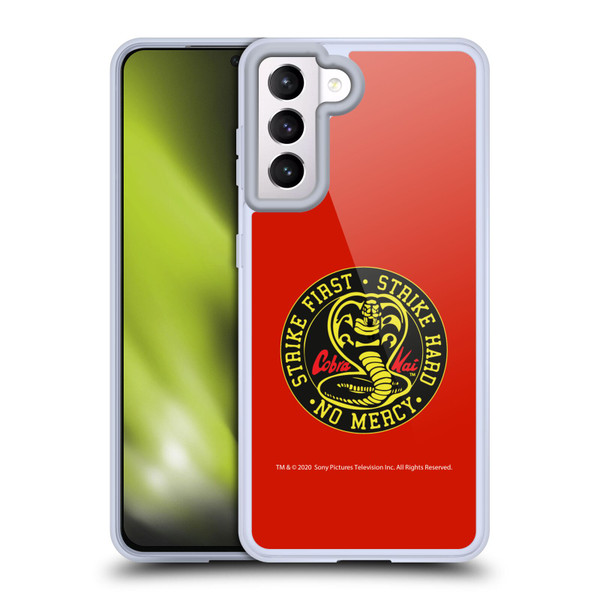 Cobra Kai Graphics Strike Logo Soft Gel Case for Samsung Galaxy S21 5G & MagSafe
