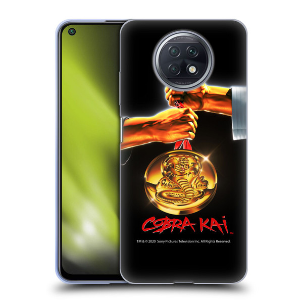 Cobra Kai Graphics Gold Medal Soft Gel Case for Xiaomi Redmi Note 9T 5G