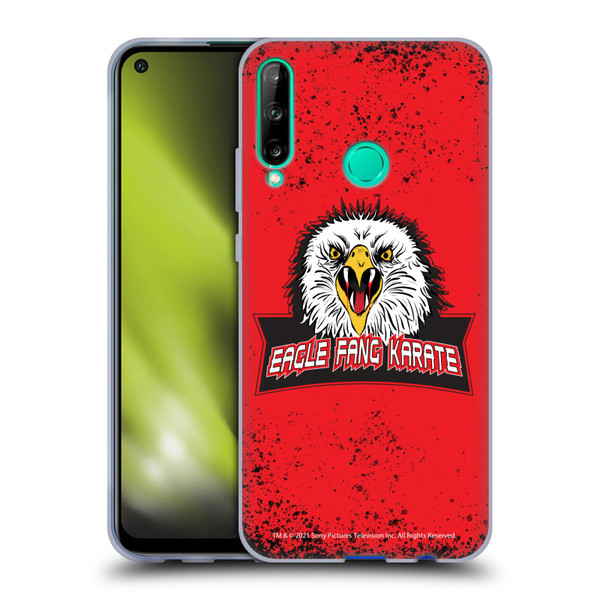 Cobra Kai Key Art Eagle Fang Logo Soft Gel Case for Huawei P40 lite E