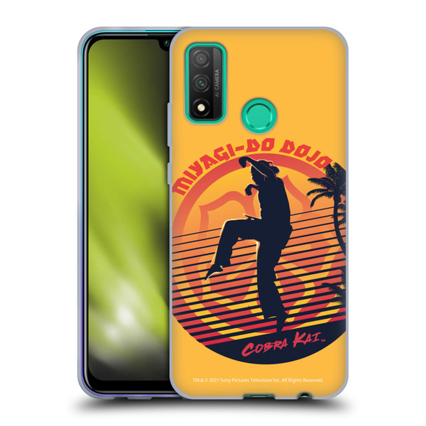 Cobra Kai Key Art Miyagi Do Logo Soft Gel Case for Huawei P Smart (2020)