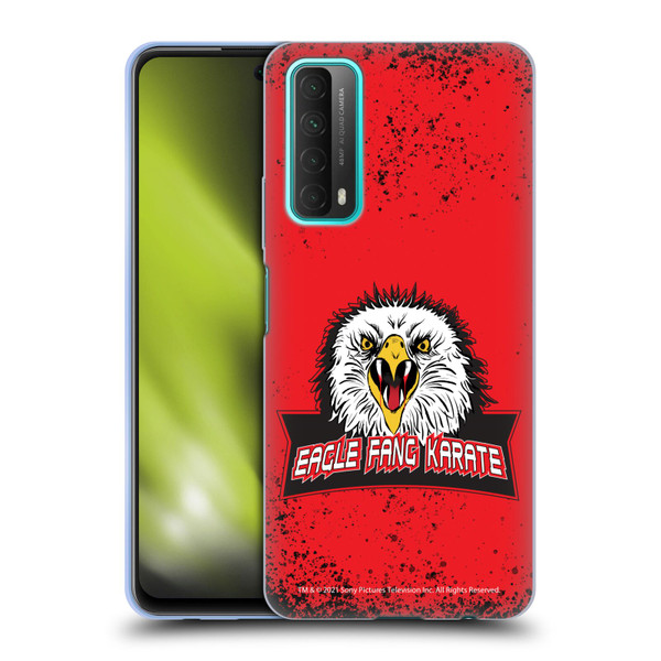 Cobra Kai Key Art Eagle Fang Logo Soft Gel Case for Huawei P Smart (2021)