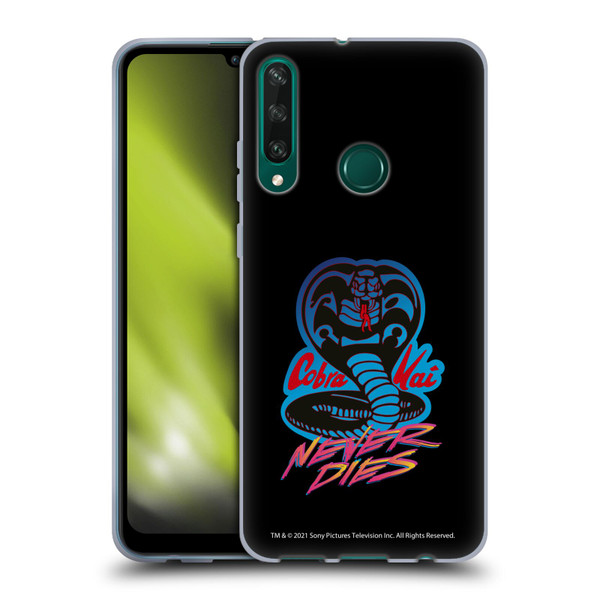 Cobra Kai Key Art Never Dies Logo Soft Gel Case for Huawei Y6p