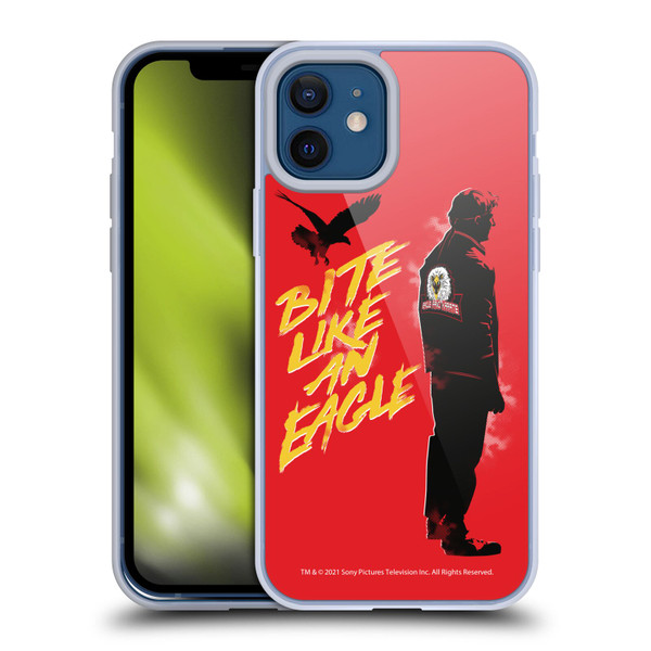 Cobra Kai Key Art Johnny Lawrence Eagle Bite Soft Gel Case for Apple iPhone 12 / iPhone 12 Pro