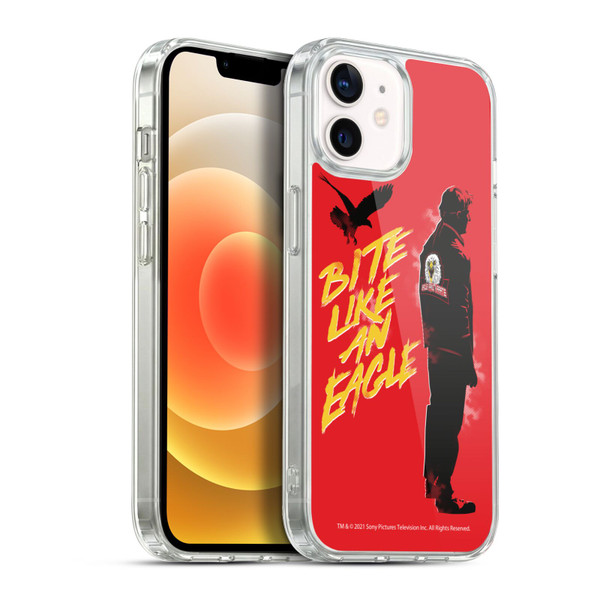 Cobra Kai Key Art Johnny Lawrence Eagle Bite Soft Gel Case for Apple iPhone 12 / iPhone 12 Pro & MagSafe