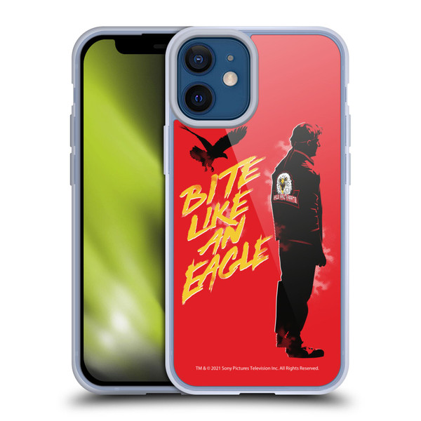 Cobra Kai Key Art Johnny Lawrence Eagle Bite Soft Gel Case for Apple iPhone 12 Mini