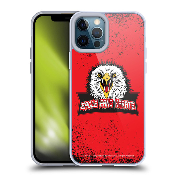 Cobra Kai Key Art Eagle Fang Logo Soft Gel Case for Apple iPhone 12 Pro Max