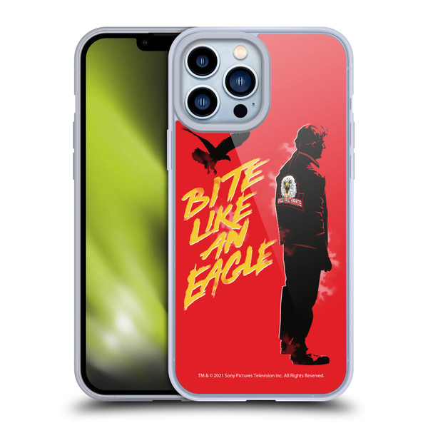 Cobra Kai Key Art Johnny Lawrence Eagle Bite Soft Gel Case for Apple iPhone 13 Pro Max