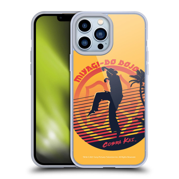 Cobra Kai Key Art Miyagi Do Logo Soft Gel Case for Apple iPhone 13 Pro Max