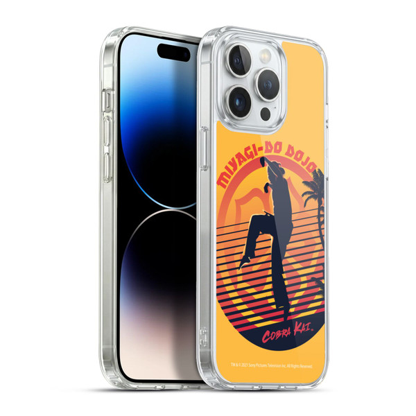 Cobra Kai Key Art Miyagi Do Logo Soft Gel Case for Apple iPhone 13 Pro Max & MagSafe