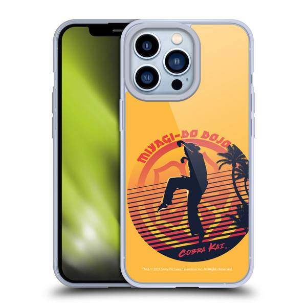 Cobra Kai Key Art Miyagi Do Logo Soft Gel Case for Apple iPhone 13 Pro