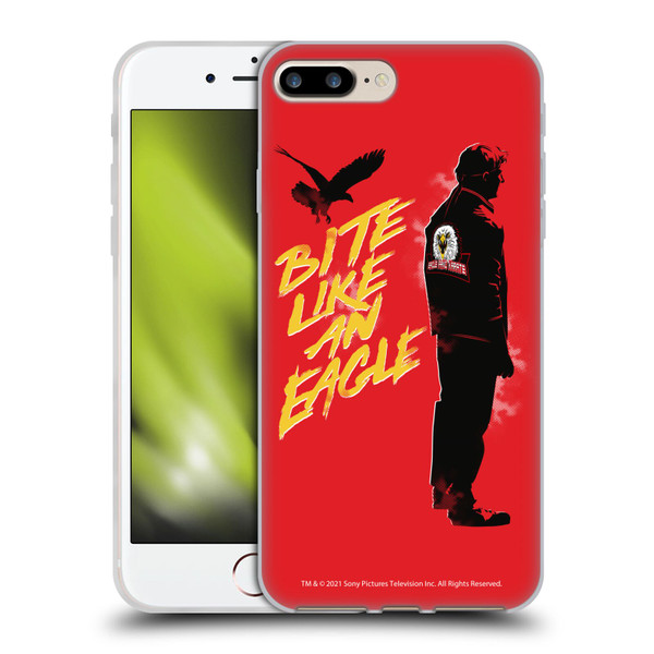 Cobra Kai Key Art Johnny Lawrence Eagle Bite Soft Gel Case for Apple iPhone 7 Plus / iPhone 8 Plus