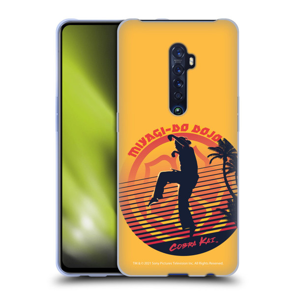 Cobra Kai Key Art Miyagi Do Logo Soft Gel Case for OPPO Reno 2