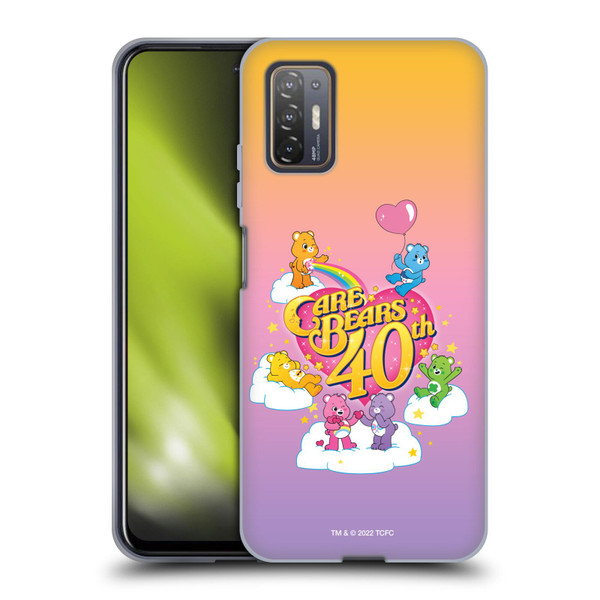 Care Bears 40th Anniversary Celebrate Soft Gel Case for HTC Desire 21 Pro 5G