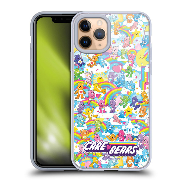 Care Bears 40th Anniversary Rainbow Soft Gel Case for Apple iPhone 11 Pro