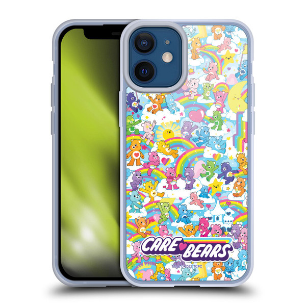 Care Bears 40th Anniversary Rainbow Soft Gel Case for Apple iPhone 12 Mini & MagSafe