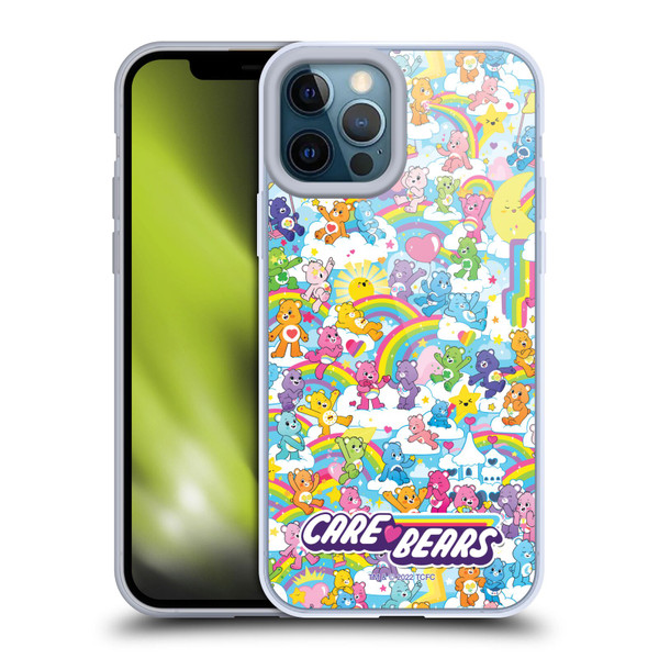 Care Bears 40th Anniversary Rainbow Soft Gel Case for Apple iPhone 12 Pro Max & MagSafe