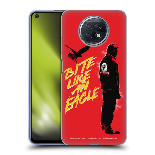 Cobra Kai Key Art Johnny Lawrence Eagle Bite Soft Gel Case for Xiaomi Redmi Note 9T 5G