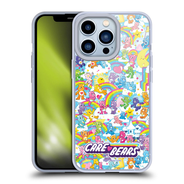 Care Bears 40th Anniversary Rainbow Soft Gel Case for Apple iPhone 13 Pro & MagSafe