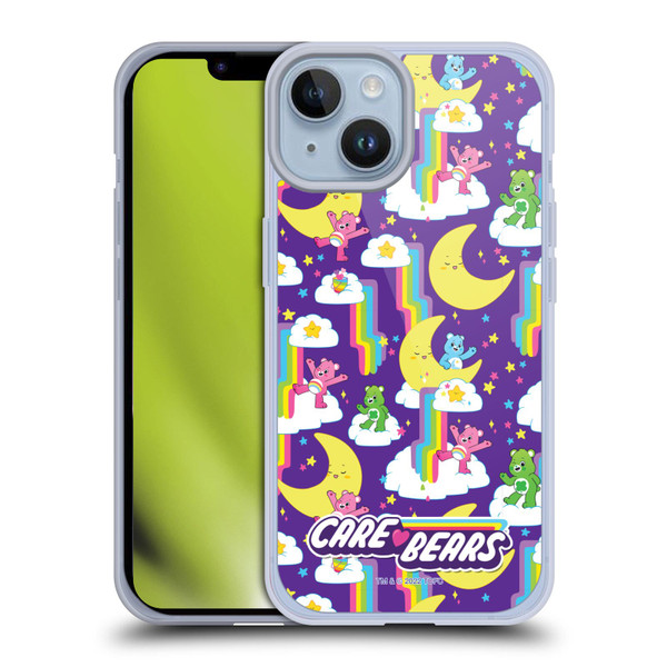 Care Bears 40th Anniversary Rainbow Falls Soft Gel Case for Apple iPhone 14