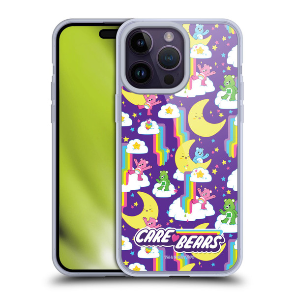 Care Bears 40th Anniversary Rainbow Falls Soft Gel Case for Apple iPhone 14 Pro Max