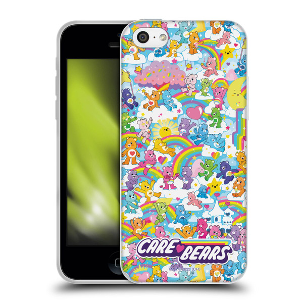 Care Bears 40th Anniversary Rainbow Soft Gel Case for Apple iPhone 5c