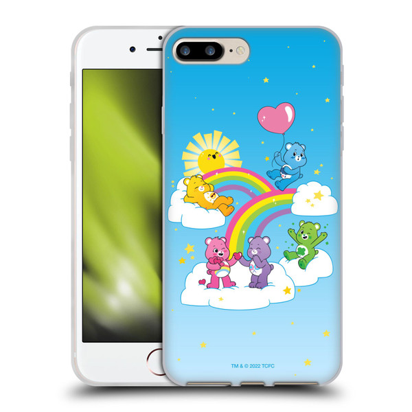 Care Bears 40th Anniversary Iconic Soft Gel Case for Apple iPhone 7 Plus / iPhone 8 Plus