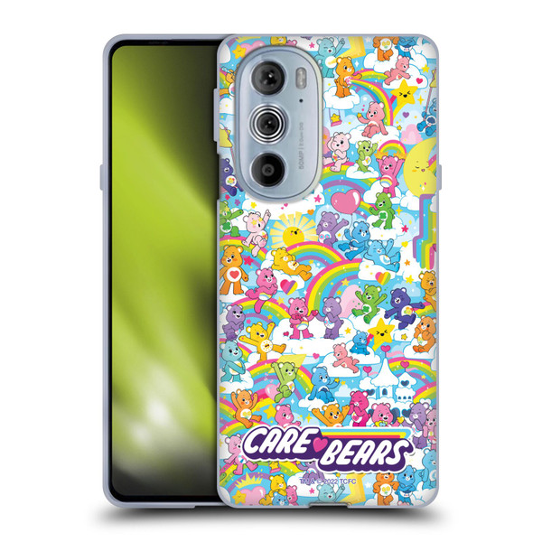 Care Bears 40th Anniversary Rainbow Soft Gel Case for Motorola Edge X30