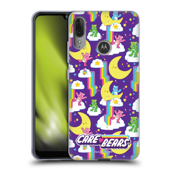 Care Bears 40th Anniversary Rainbow Falls Soft Gel Case for Motorola Moto E6 Plus