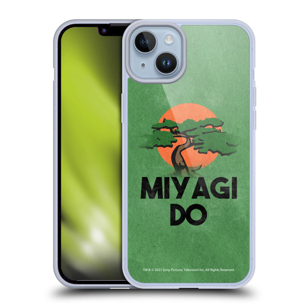 Cobra Kai Season 4 Key Art Team Miyagi Do Soft Gel Case for Apple iPhone 14 Plus