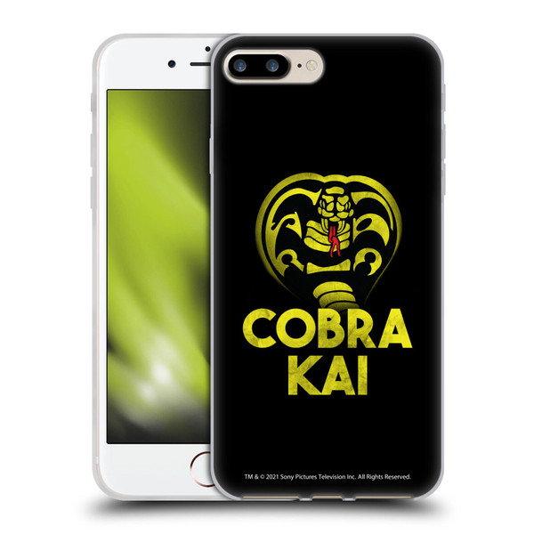 Cobra Kai Season 4 Key Art Team Cobra Kai Soft Gel Case for Apple iPhone 7 Plus / iPhone 8 Plus